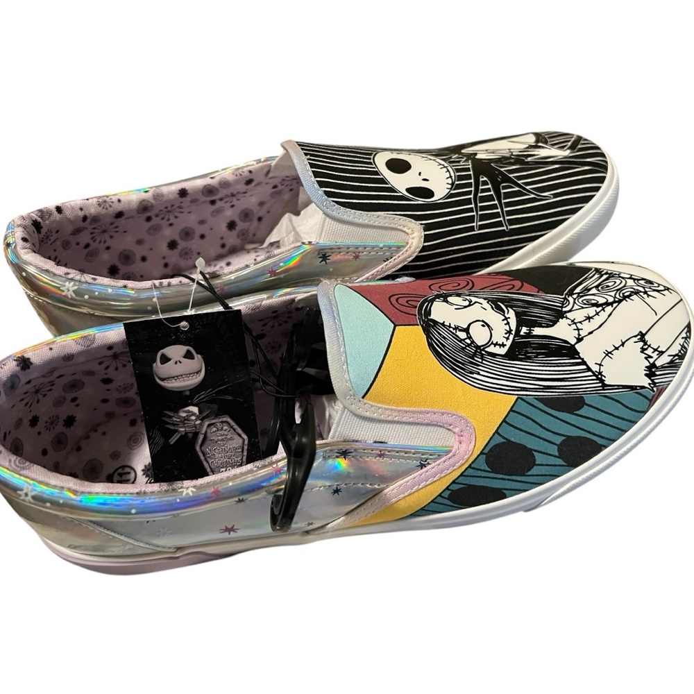 Disney Silver and Black Flats for Everyday Comfort - Picture 11 of 13